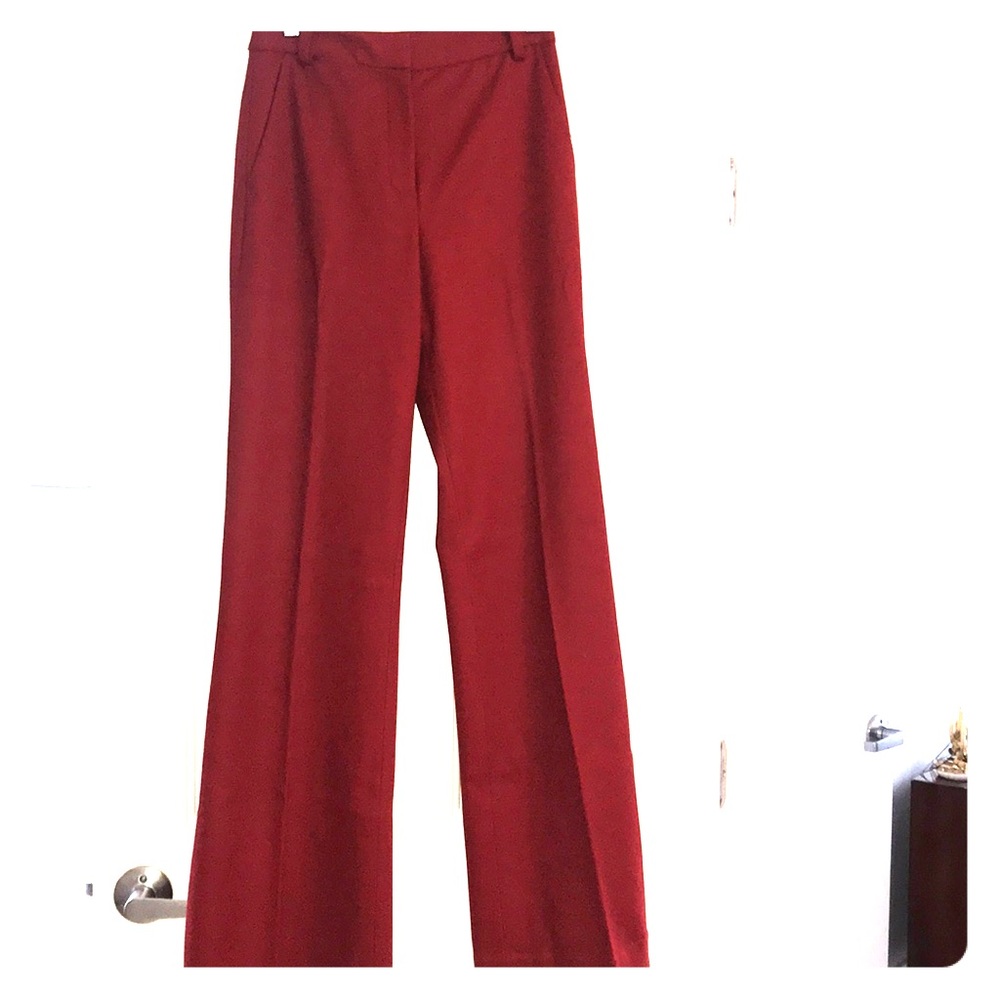 Burgundy Pants by Diane von Furstenberg